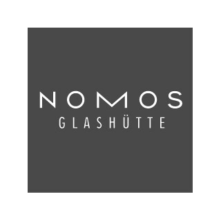 Logo of luxury watchmaking company Nomos Glashuette