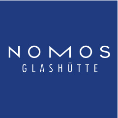 German watchmaking company NOMOS Glashuette logo